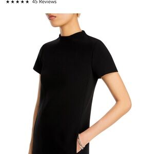 Theory Black Mini Dress